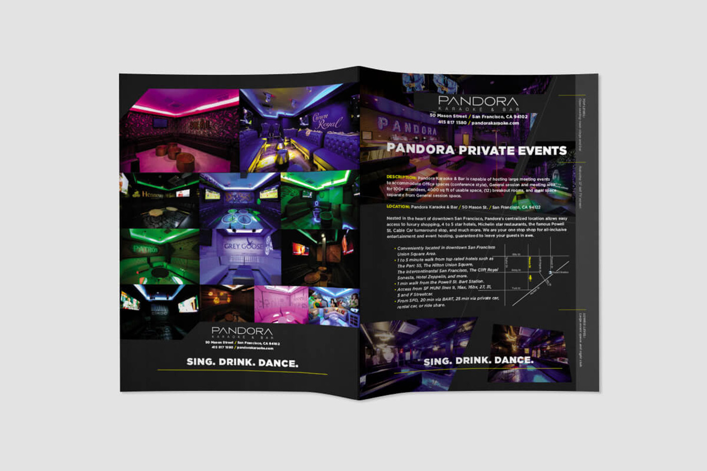 Pandora Karaoke brochure